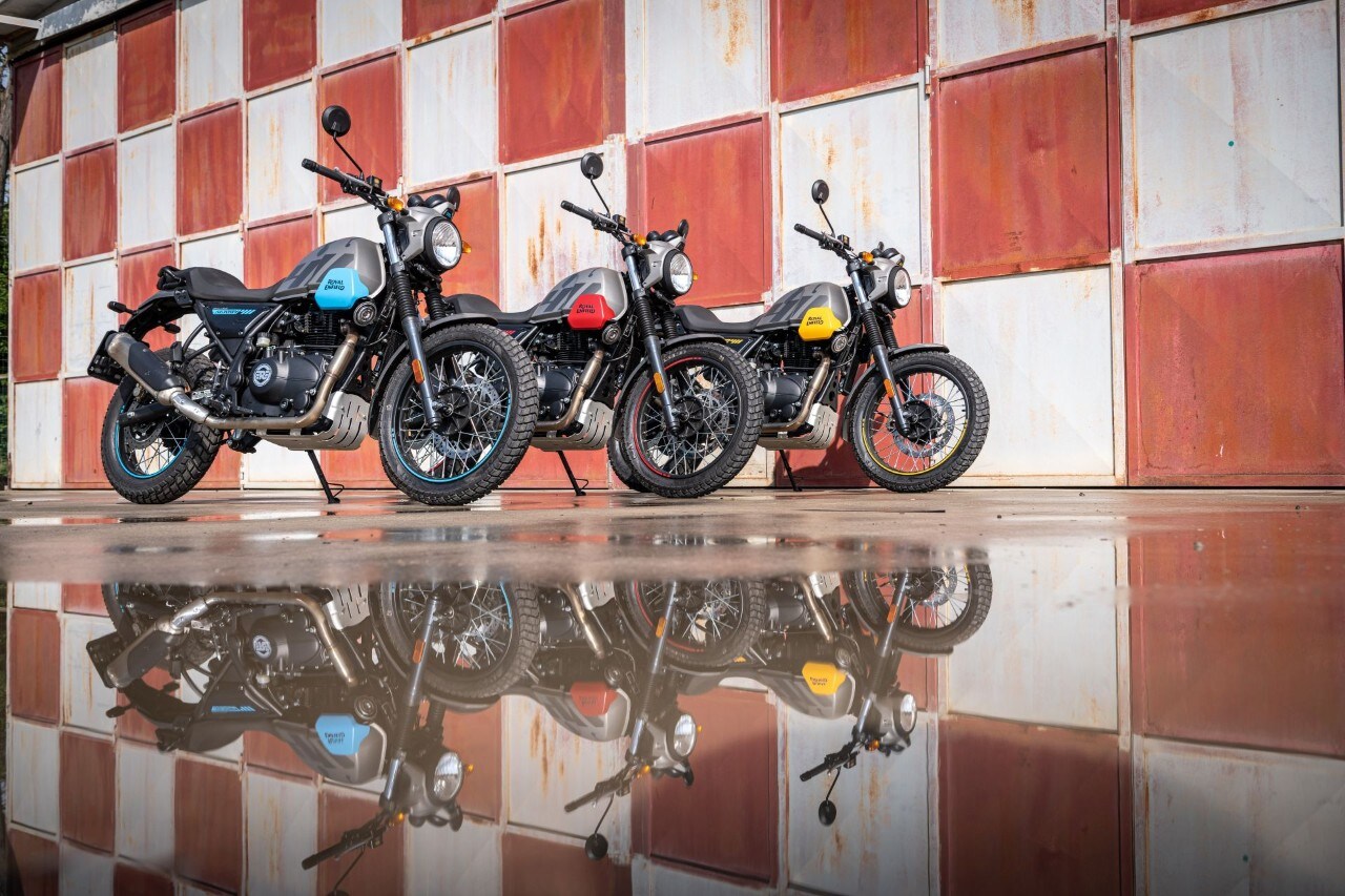 Royal Enfield Scram 411, urban enduro